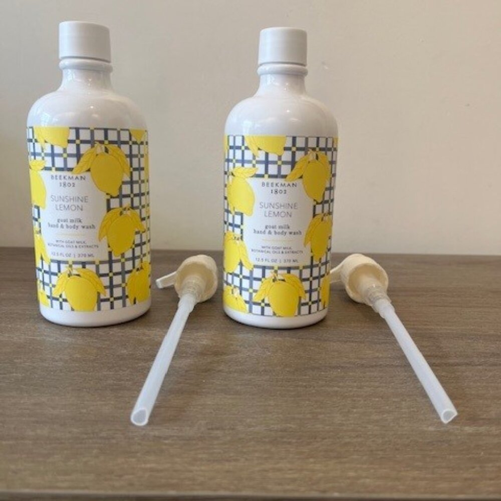 Beekman 1802 Goat Milk Hand and Body wash DUO